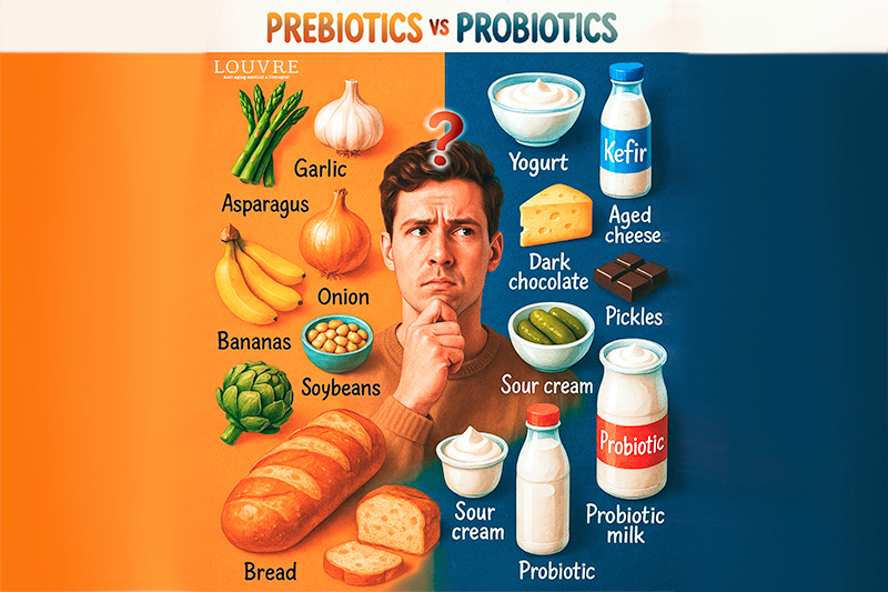 Prebiotics vs Probiotics