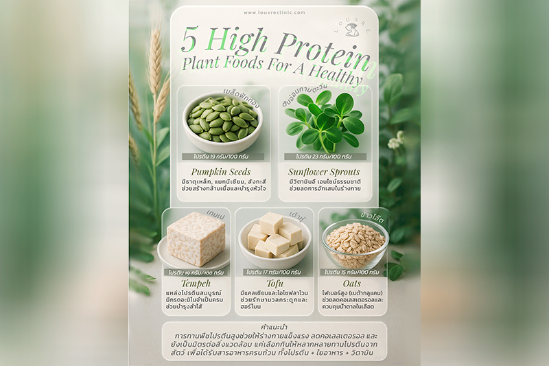 5 High Protein Plant Foods For A Healthy