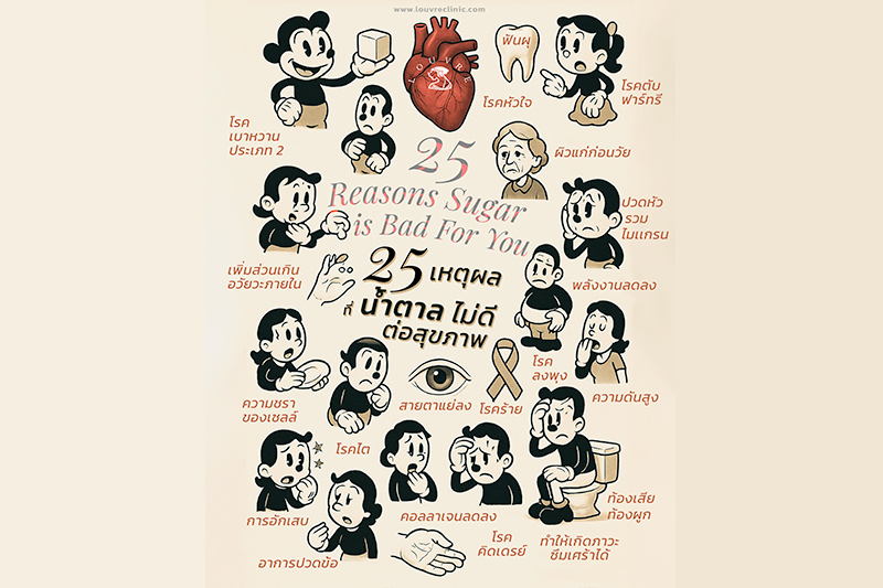 25 Reasons Sugar is Bad For You